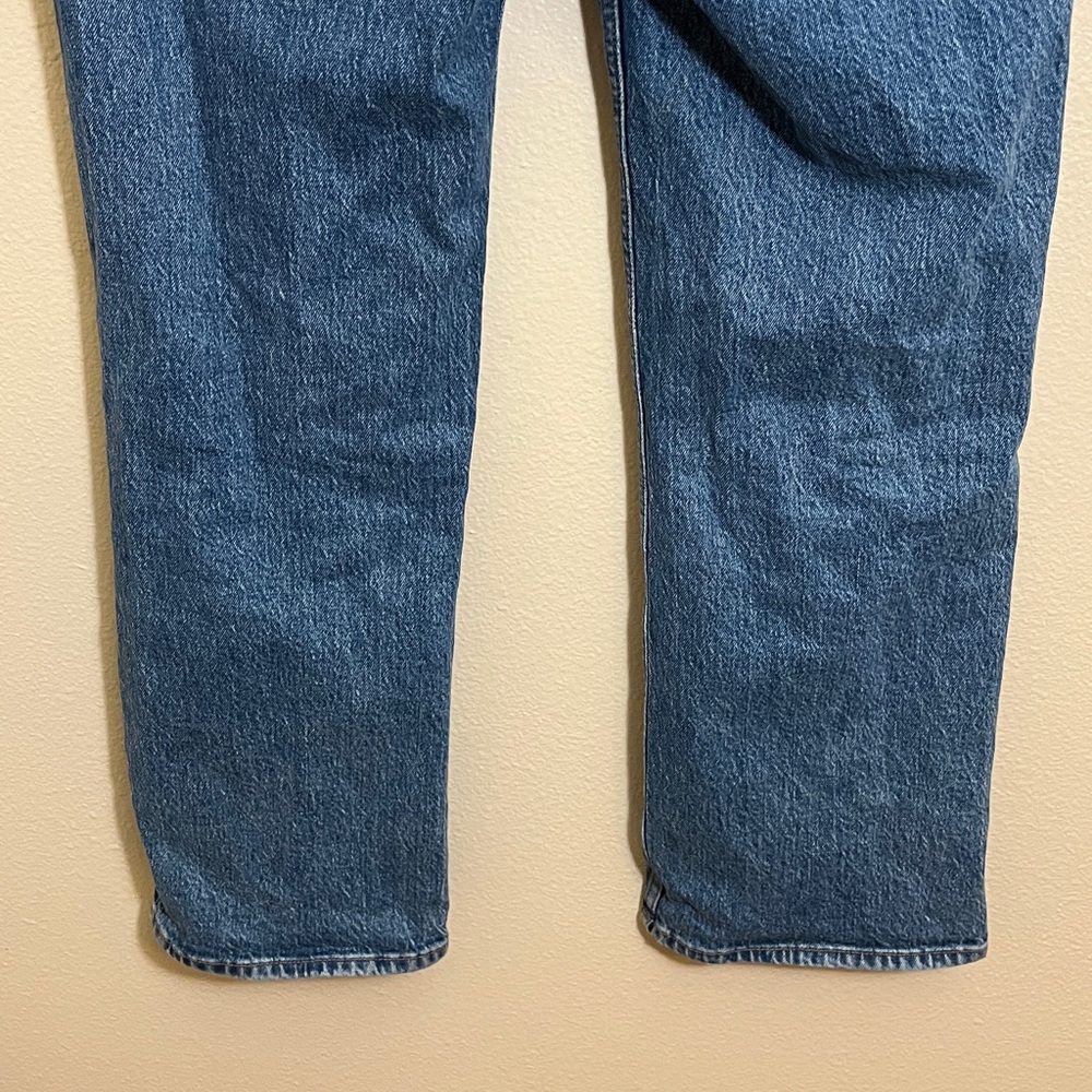 Abercrombie & Fitch The Baggy Low Rise Blue Jeans - Picture 6 of 8
